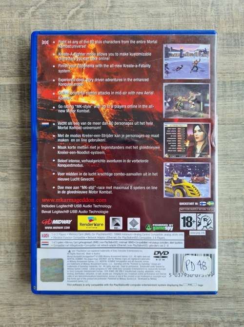 Mortal Kombat Armageddon - Playstation 2 (PS2)