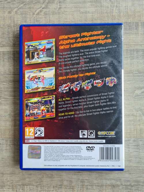 Street Fighter Alpha Anthology - Playstation 2 (PS2)