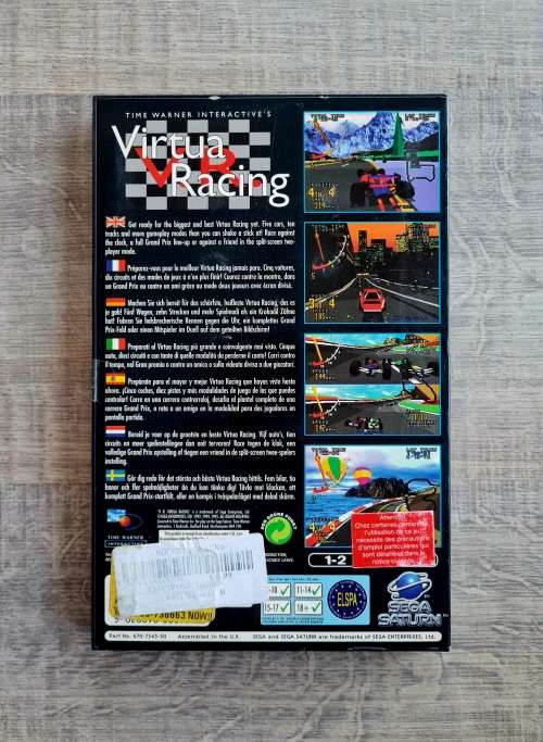 Virtua Racing - Sega Saturn