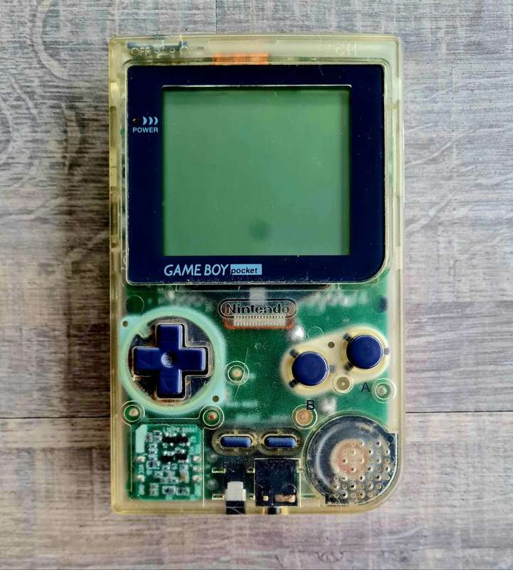 Boxed Clear Game Boy Pocket