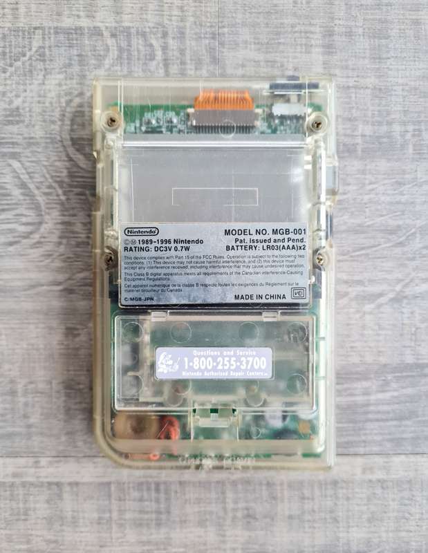 Boxed Clear Game Boy Pocket