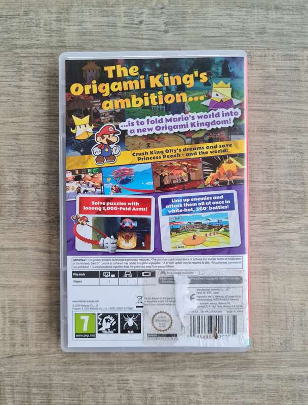 Paper Mario: The Origami King - Nintendo Switch