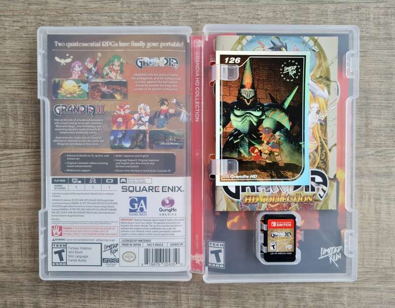 Grandia HD Collection - Nintendo Switch Limited Run
