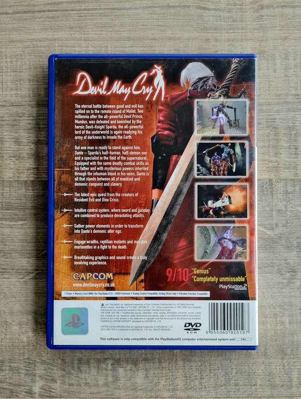Devil May Cry - Playstation 2 (PS2)
