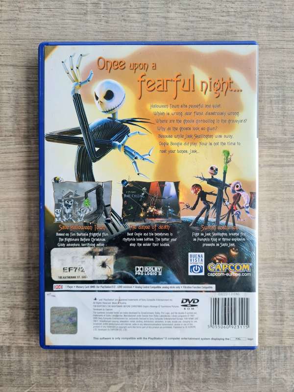The Nightmare Before Christmas: Oogie`s Revenge - Playstation 2 (PS2)