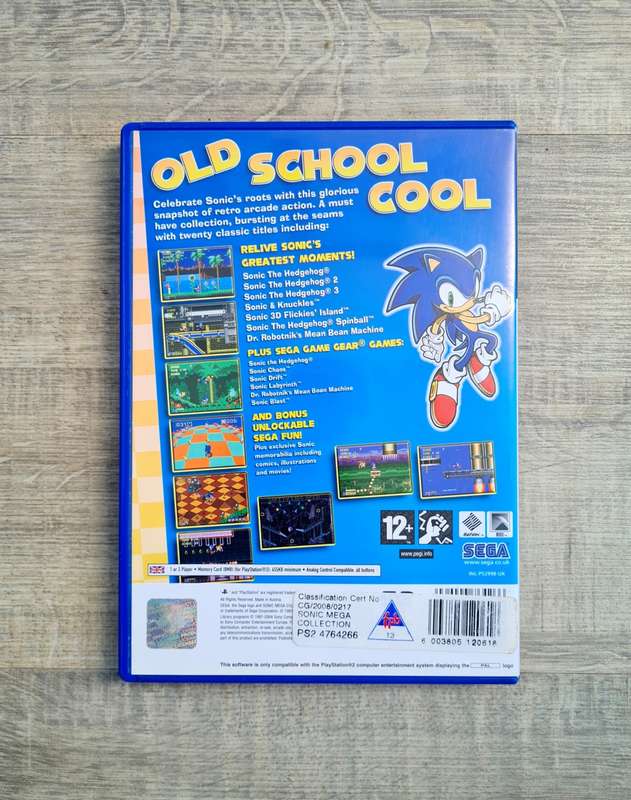 Sonic Mega Collection Plus - Playstation 2 (PS2)
