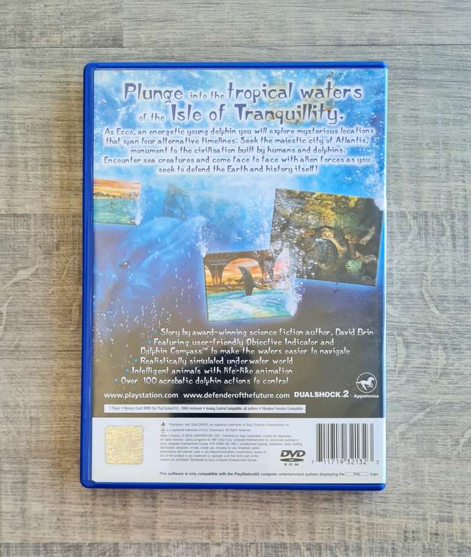 Ecco the Dolphin: Defender of the Future - Playstation 2 (PS2)