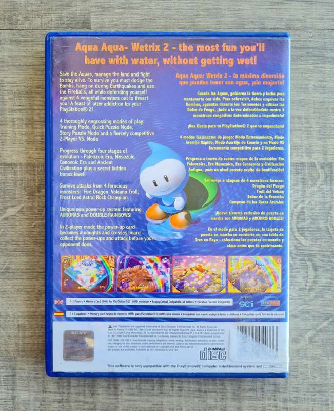 Aqua Aqua: Wetrix 2 - Playstation (PS2)