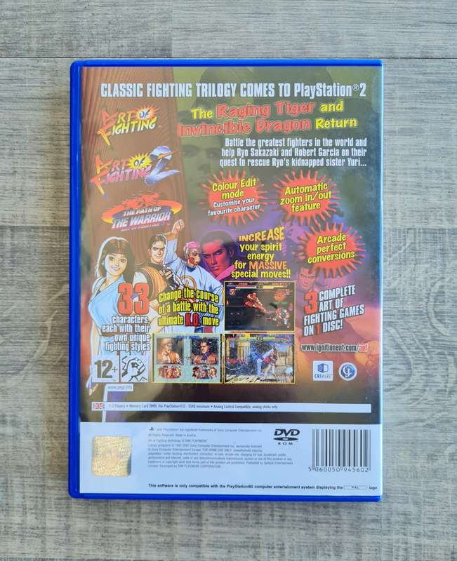 Art of Fighting Anthology - Playstation 2 (PS2)