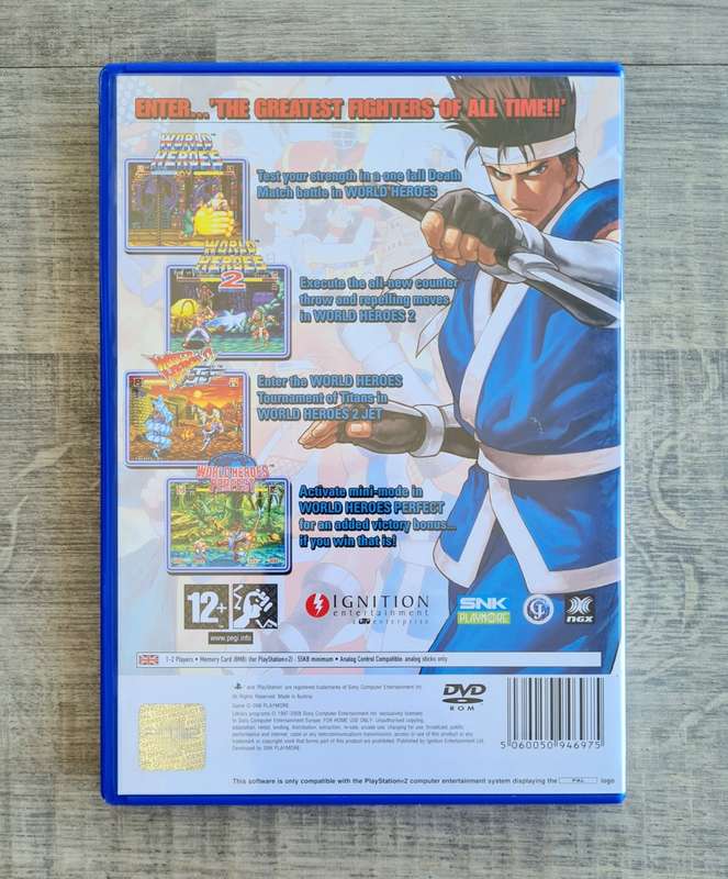 World Heroes Anthology - Playstation 2 (PS2)