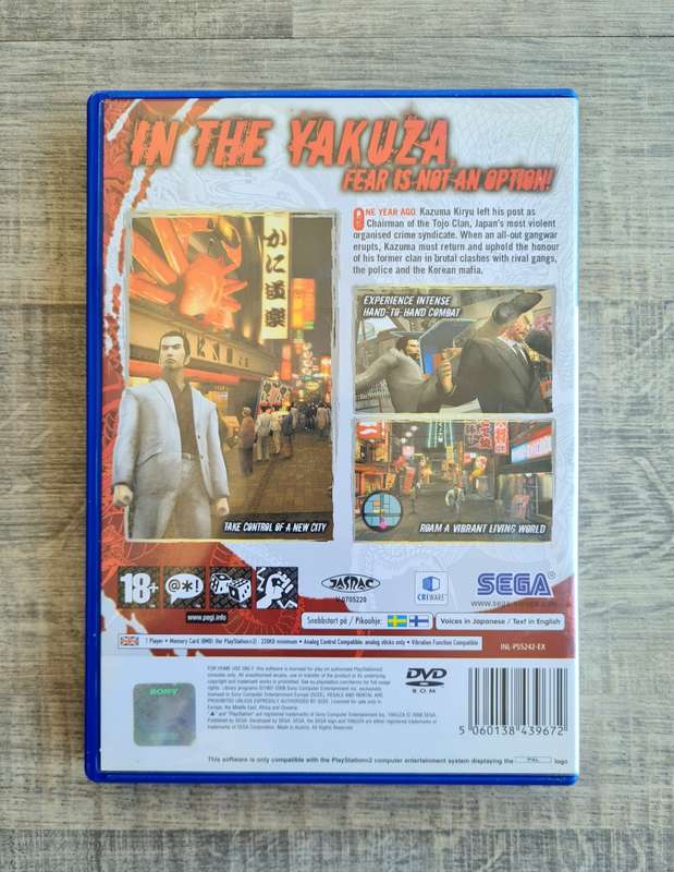 Yakuza 2 - Playstation 2 (PS2)
