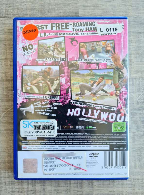 Tony Hawk`s American Wasteland - Playstation 2  (PS2)