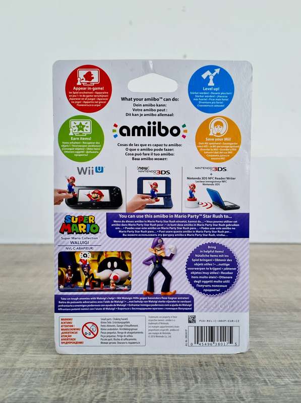 Waluigi Amiibo - Super Mario Series