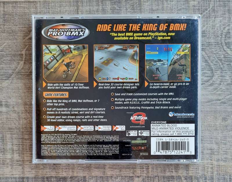 Mat Hoffman`s Pro BMX - Sega Dreamcast