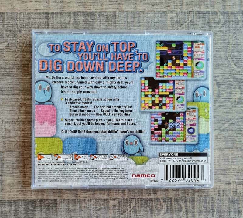 Mr Driller - Sega Dreamcast
