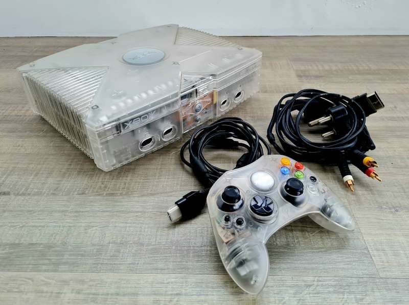Original Xbox Crystal Edition Console