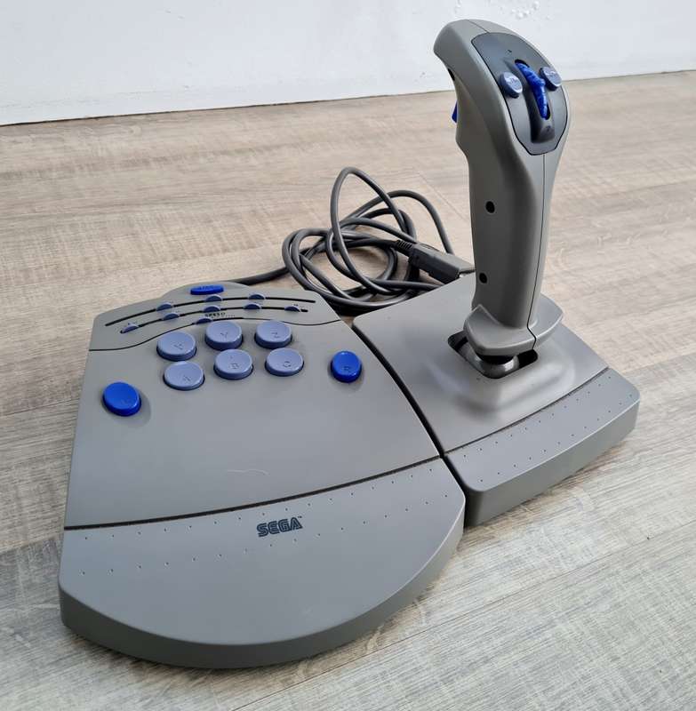 Boxed Sega Saturn Mission Stick Flight Controller