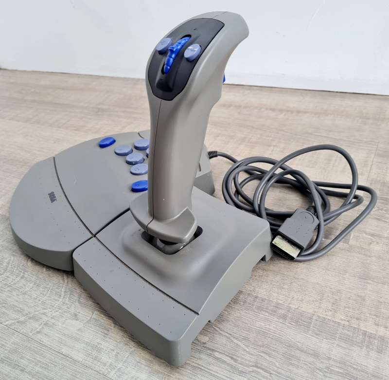 Boxed Sega Saturn Mission Stick Flight Controller