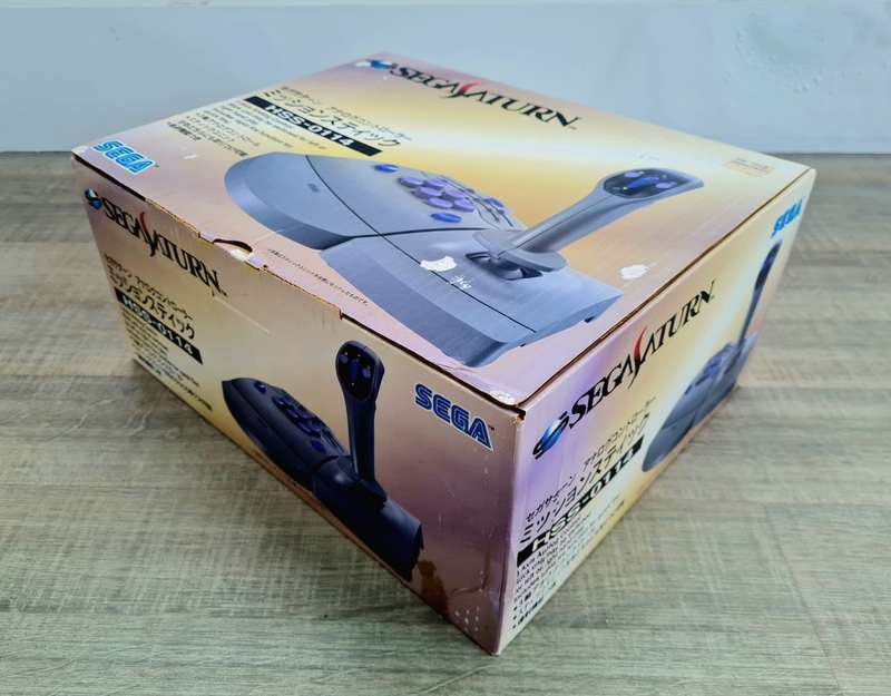 Boxed Sega Saturn Mission Stick Flight Controller