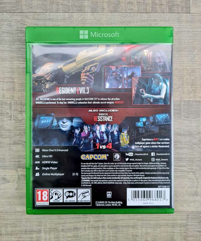 Resident Evil 3 Remake - Xbox One