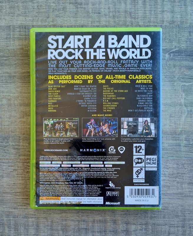 Rock Band 1, 2 and 3 Bundle - Xbox 360