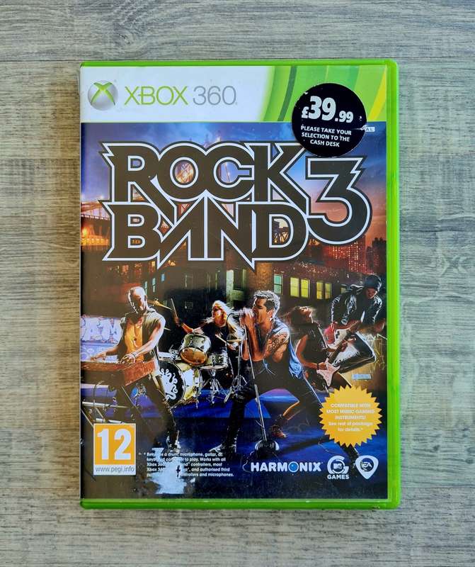 Rock Band 1, 2 and 3 Bundle - Xbox 360