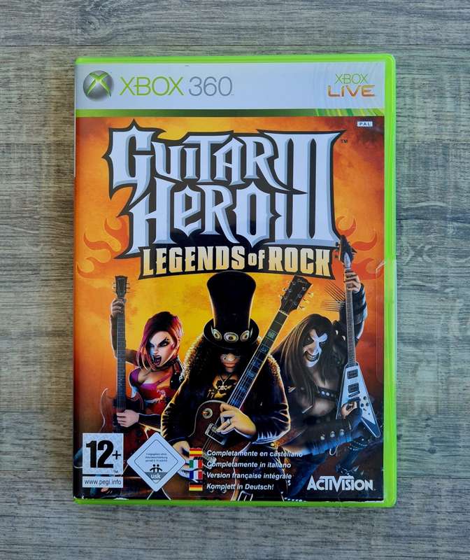 Guitar Hero 3, 4, 5 and Live Bundle - Xbox 360