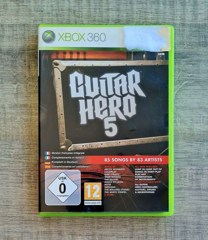 Guitar Hero 3, 4, 5 and Live Bundle - Xbox 360