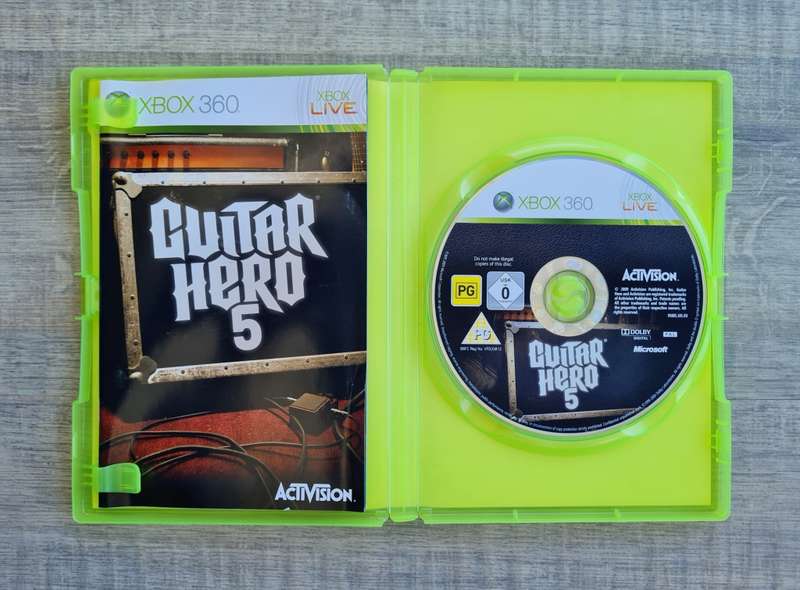 Guitar Hero 3, 4, 5 and Live Bundle - Xbox 360