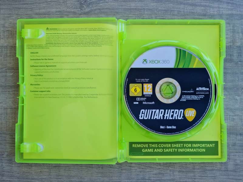 Guitar Hero 3, 4, 5 and Live Bundle - Xbox 360
