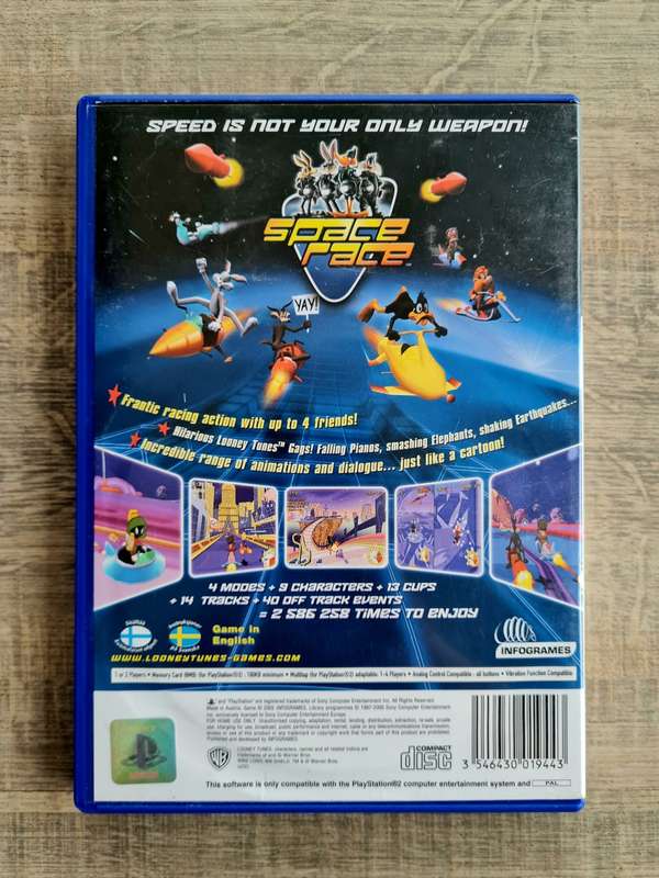 Looney Tunes Space Race - Playstation 2 (PS2)