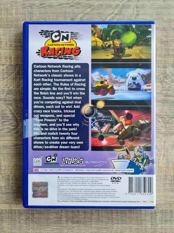 Cartoon Network Racing - Playstation 2 (Ps2)