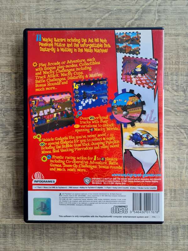 Wacky Races: Dastardly and Muttley - Playstation 2 (PS2)