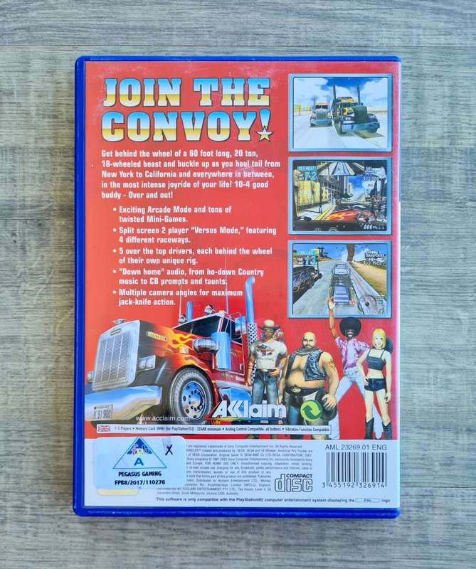 18 Wheeler American Pro Trucker - Playstation 2 (PS2)