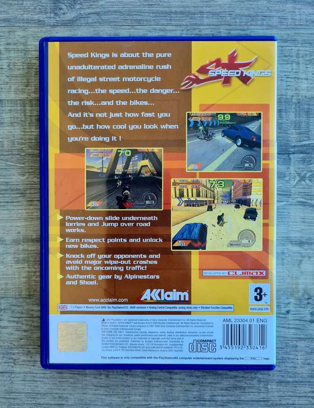 Speed Kings - Playstation 2 (PS2)