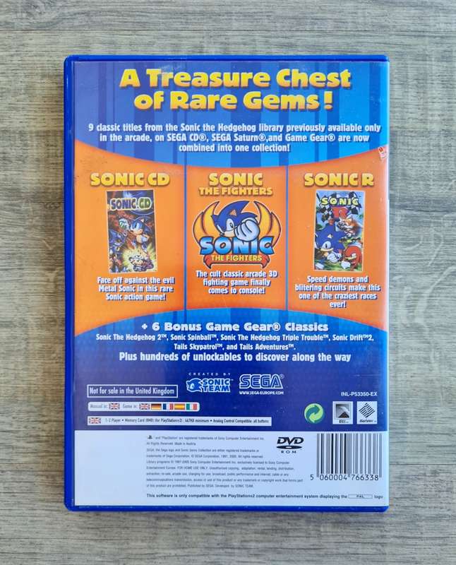 Sonic Gems Collection - Playstation 2 (PS2)