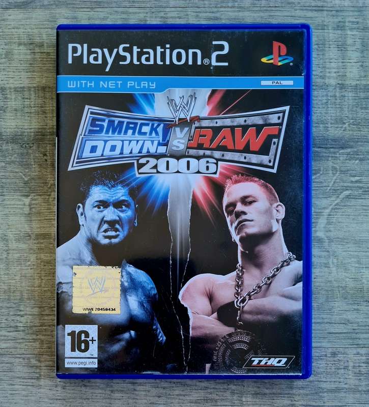WWE Smackdown vs Raw 2006 - Playstation 2 (PS2)