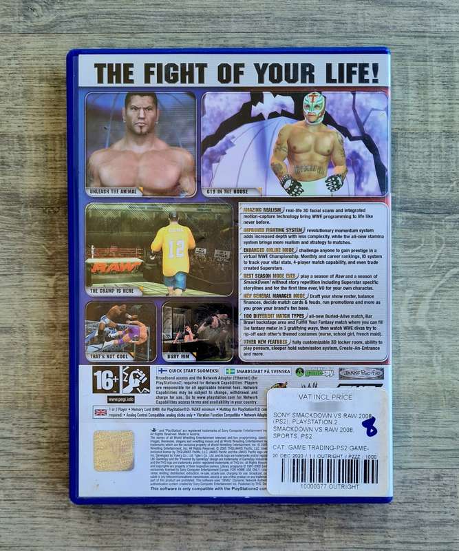 WWE Smackdown vs Raw 2006 - Playstation 2 (PS2)