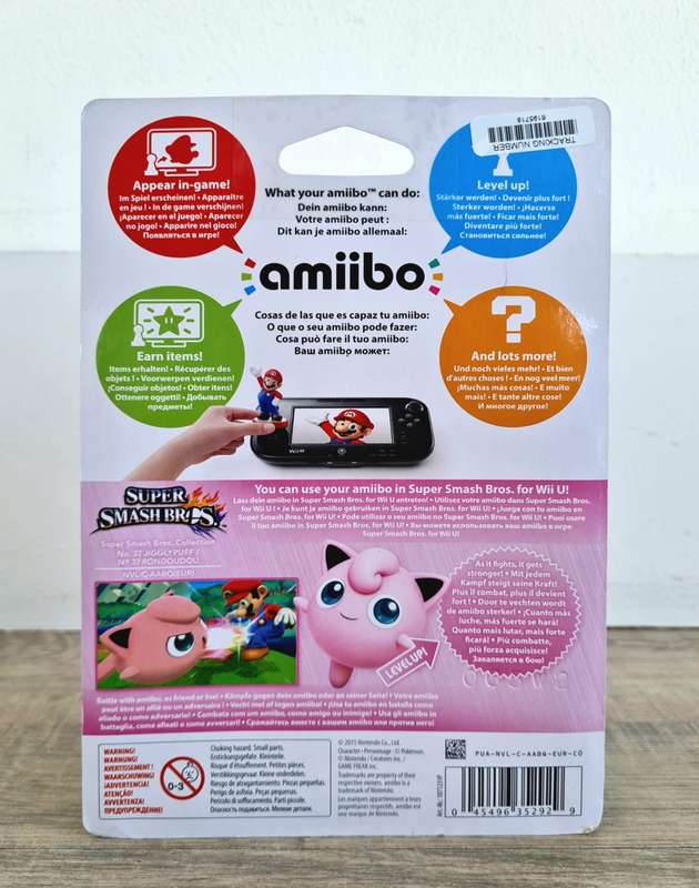 Super Smash Bros Jigglypuff Pokemon Amiibo