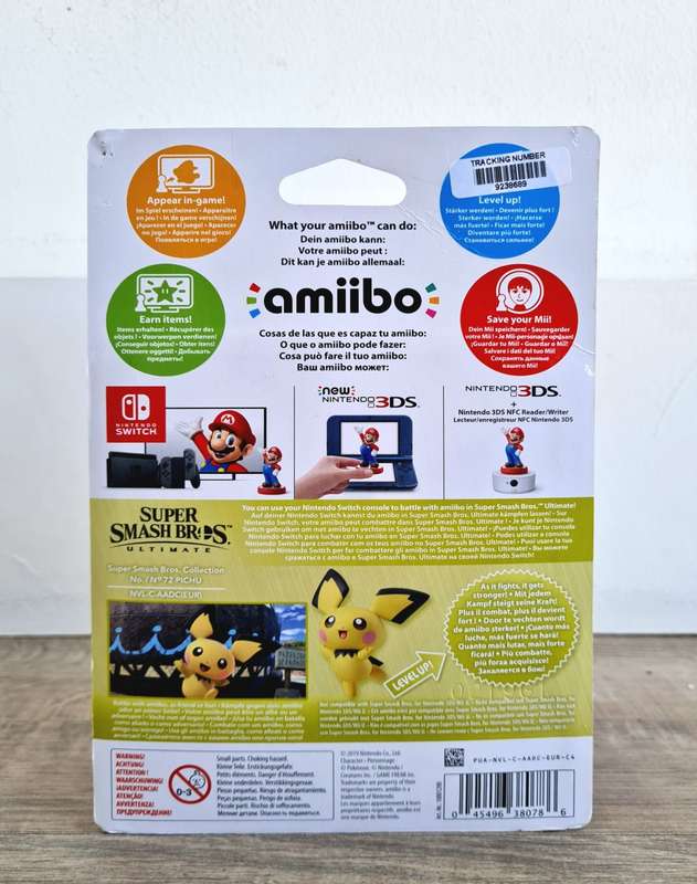 Super Smash Bros Pichu Pokemon Amiibo