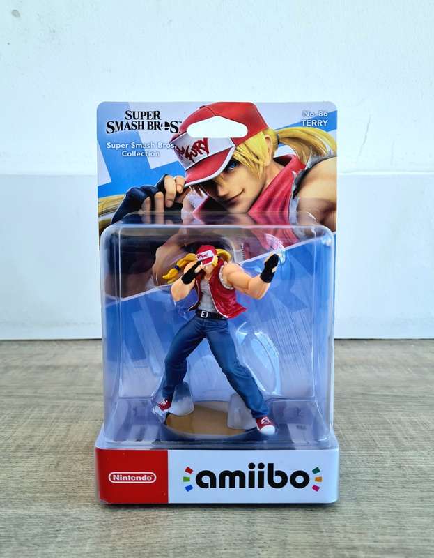 Terry Bogard Fatal Fury Super Smash Bros Amiibo