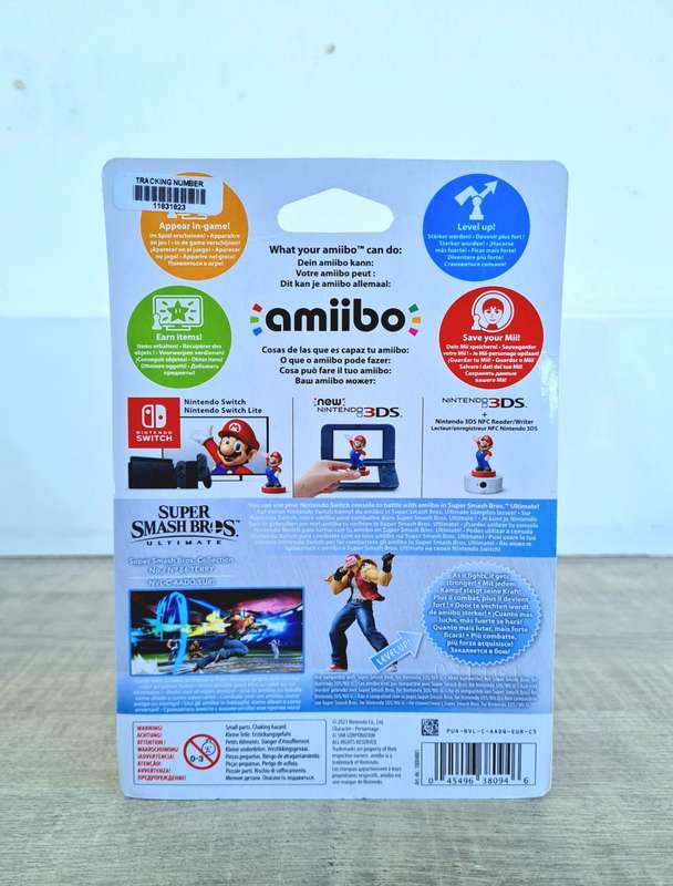 Terry Bogard Fatal Fury Super Smash Bros Amiibo