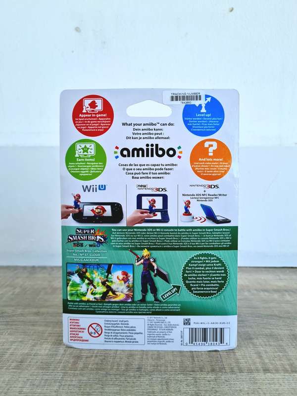 Super Smash Bros Cloud Final Fantasy Amiibo