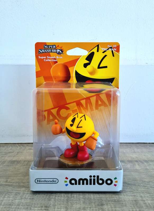 Super Smash Bros Pac-man Amiibo