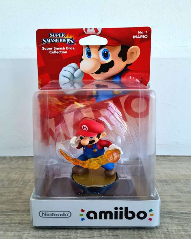 Super Smash Bros Mario Amiibo
