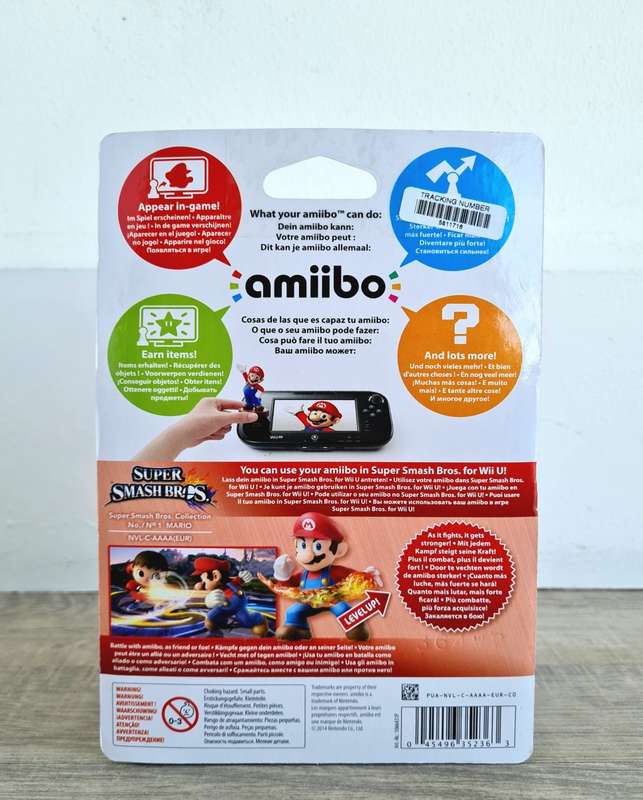 Super Smash Bros Mario Amiibo