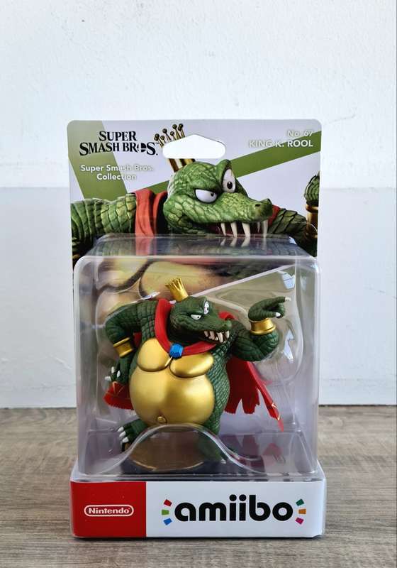 Super Smash Bros King K. Rool Amiibo