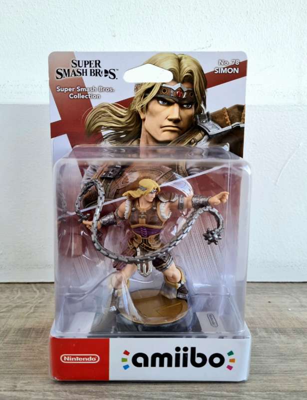 Super Smash Bros Simon Belmont Castlevania Amiibo
