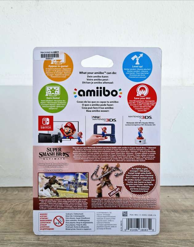 Super Smash Bros Simon Belmont Castlevania Amiibo