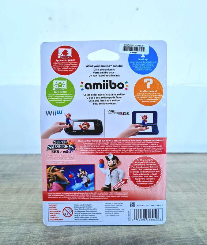 Super Smash Bros Dr Mario Amiibo